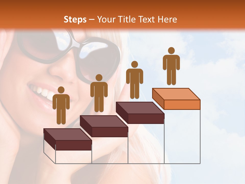 Stylish People Eyes PowerPoint Template