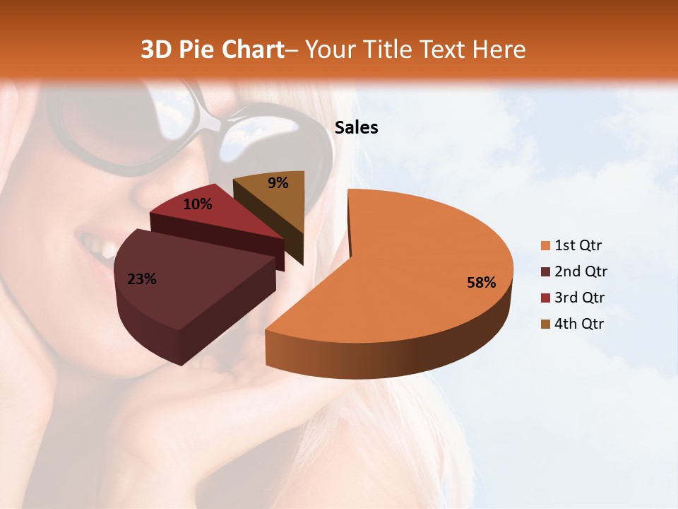 Stylish People Eyes PowerPoint Template