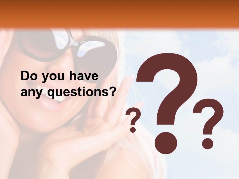 Stylish People Eyes PowerPoint Template