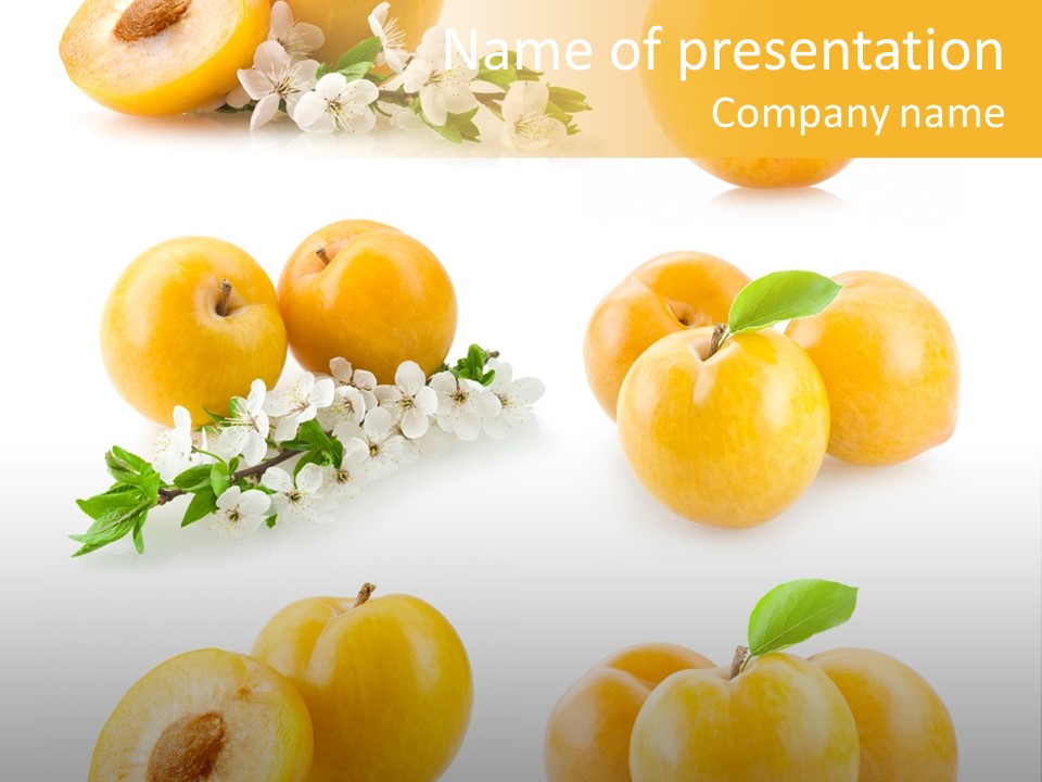 Green Sweet Ripe PowerPoint Template