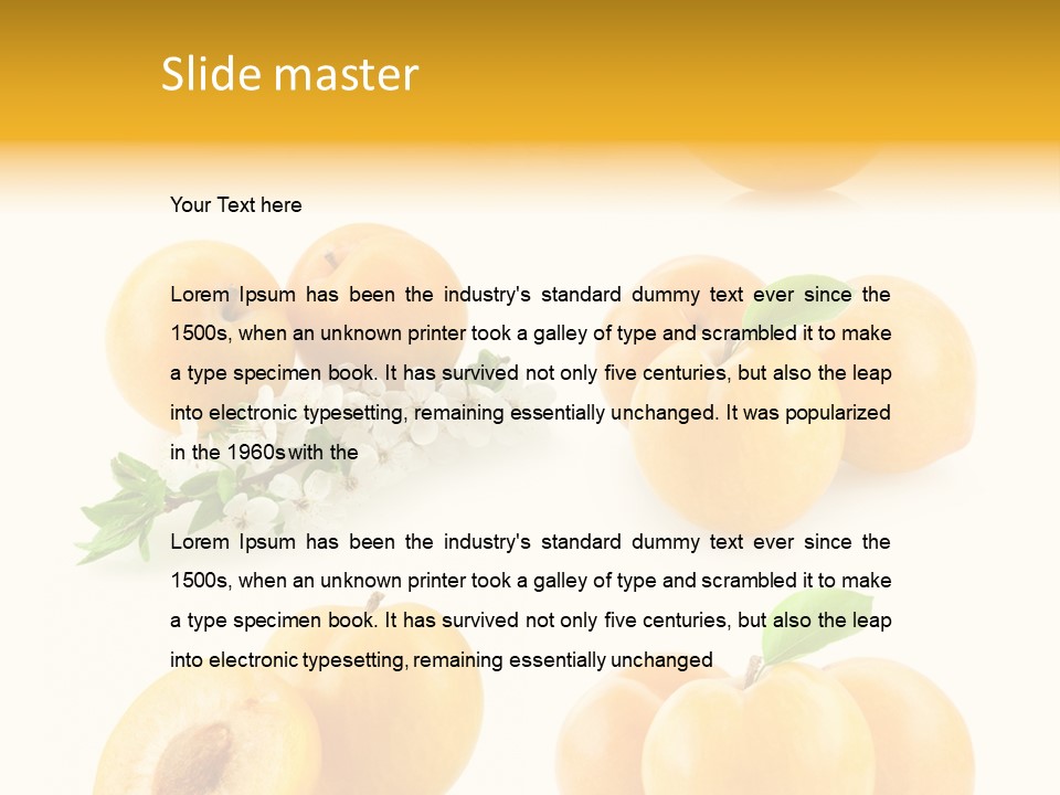 Green Sweet Ripe PowerPoint Template