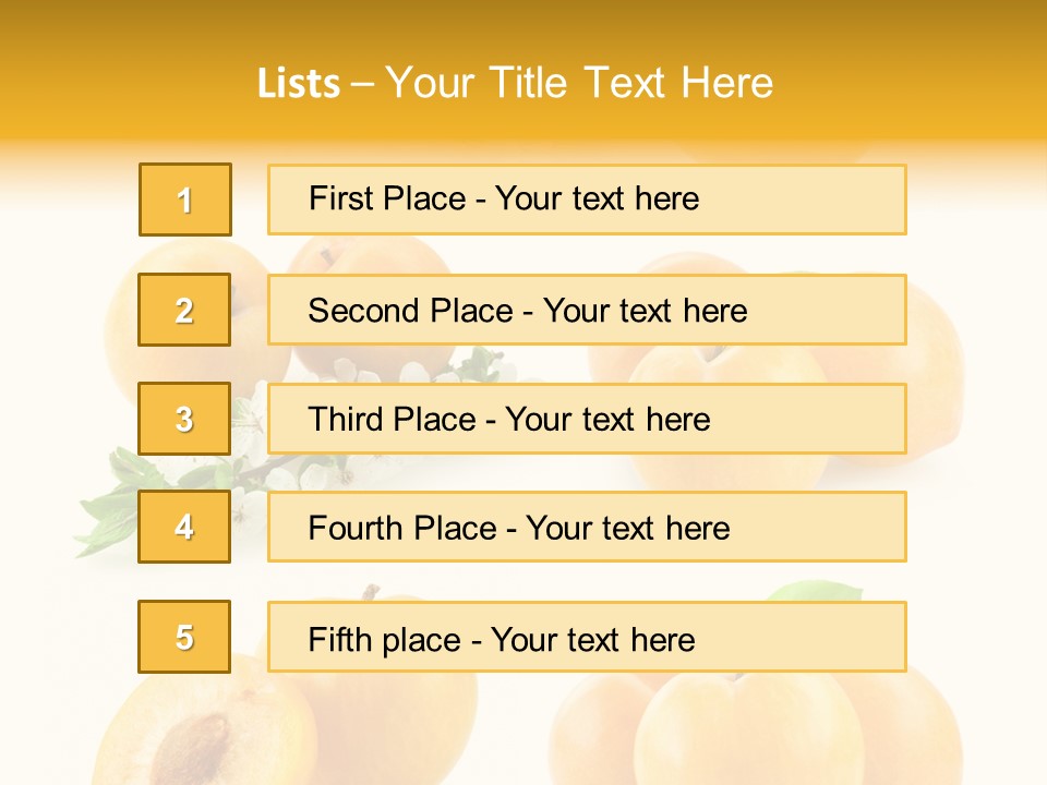 Green Sweet Ripe PowerPoint Template