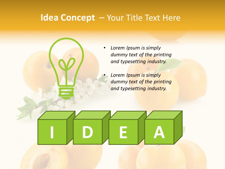 Green Sweet Ripe PowerPoint Template