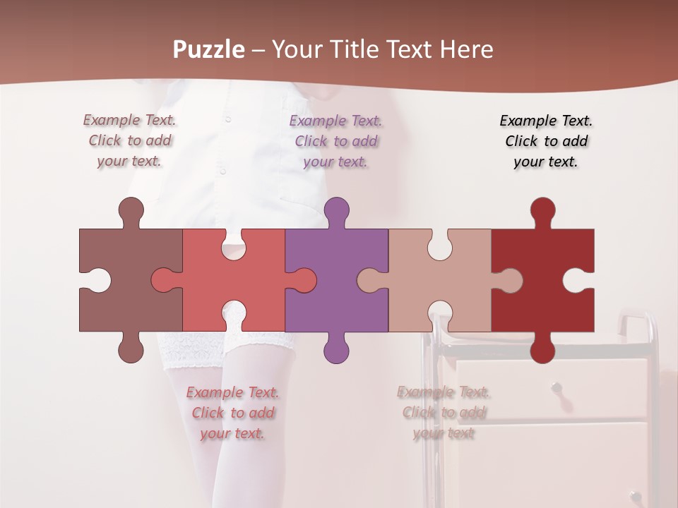 Chair Corporation Teamwork PowerPoint Template