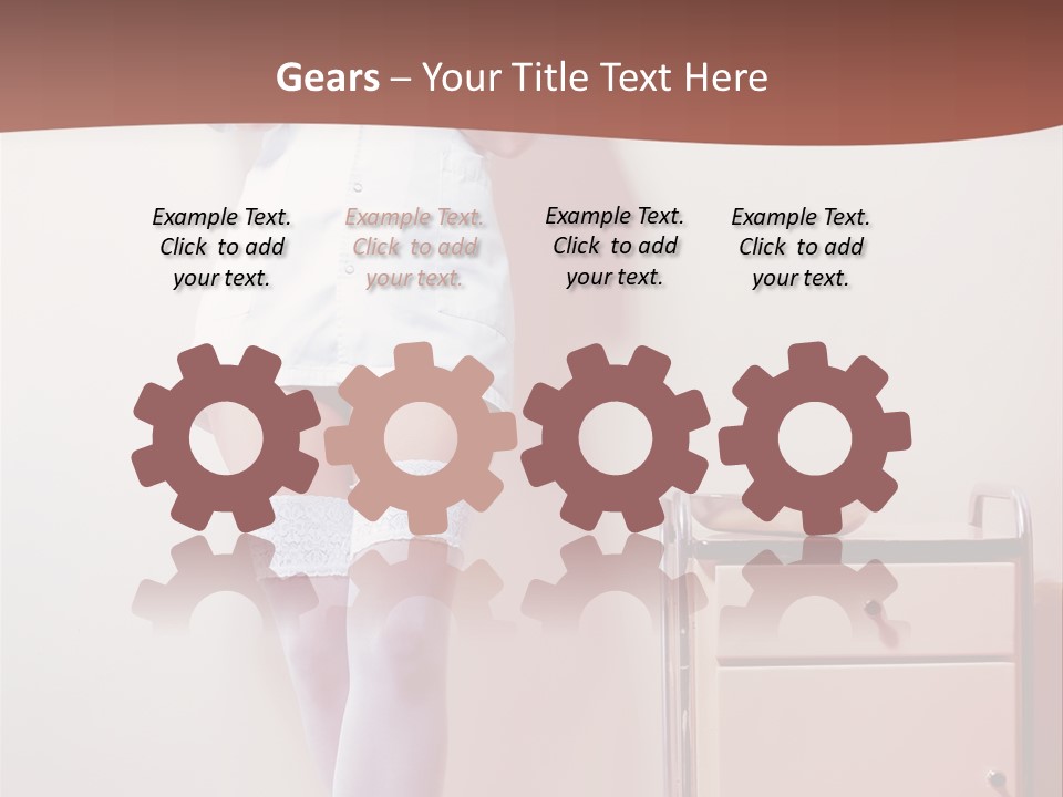 Chair Corporation Teamwork PowerPoint Template