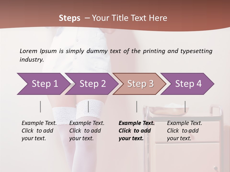 Chair Corporation Teamwork PowerPoint Template