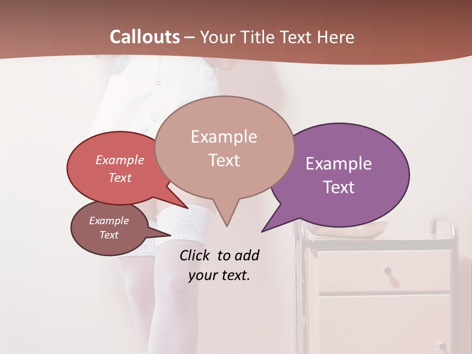 Chair Corporation Teamwork PowerPoint Template