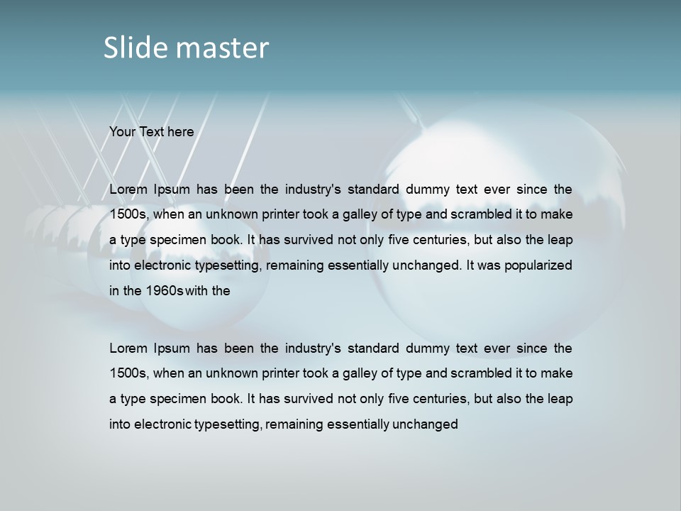 Organized Group Action PowerPoint Template