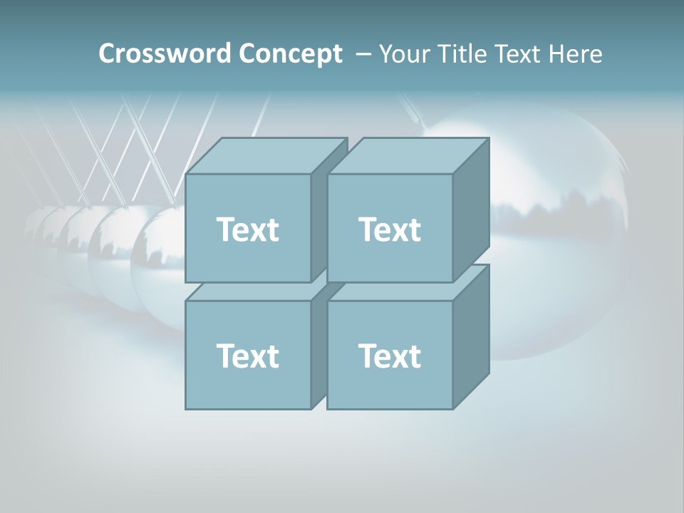 Organized Group Action PowerPoint Template