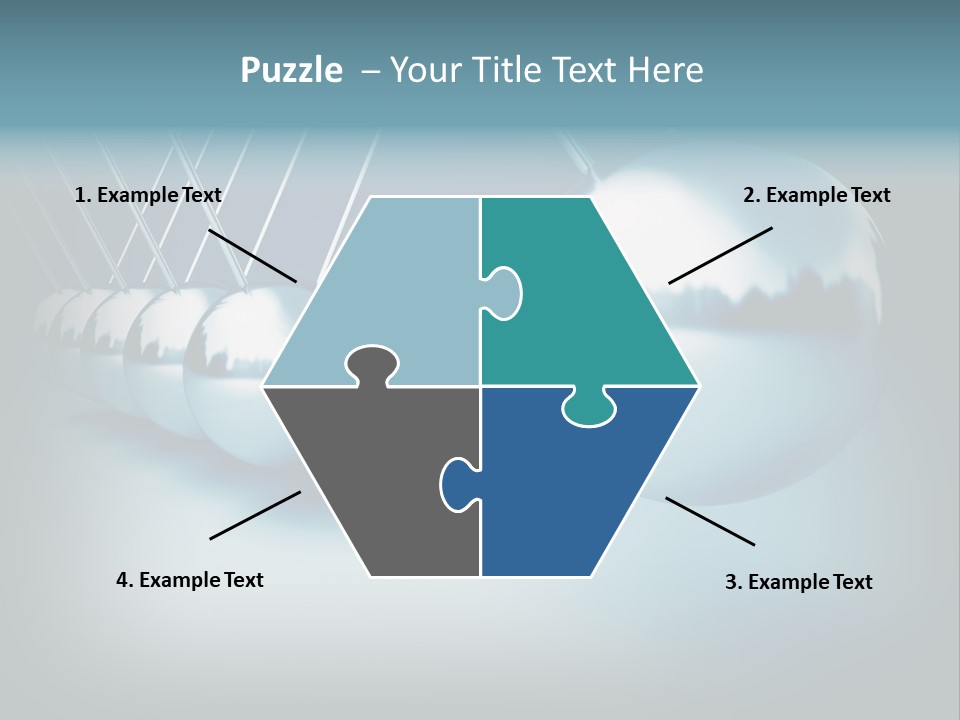 Organized Group Action PowerPoint Template