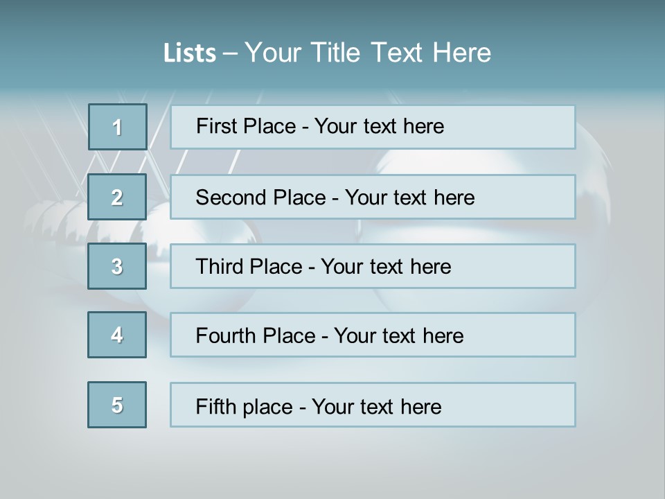 Organized Group Action PowerPoint Template
