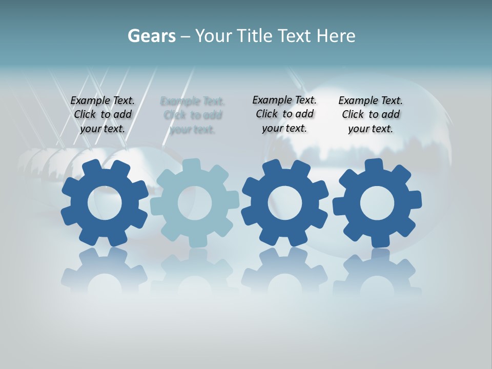 Organized Group Action PowerPoint Template