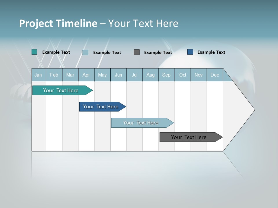 Organized Group Action PowerPoint Template