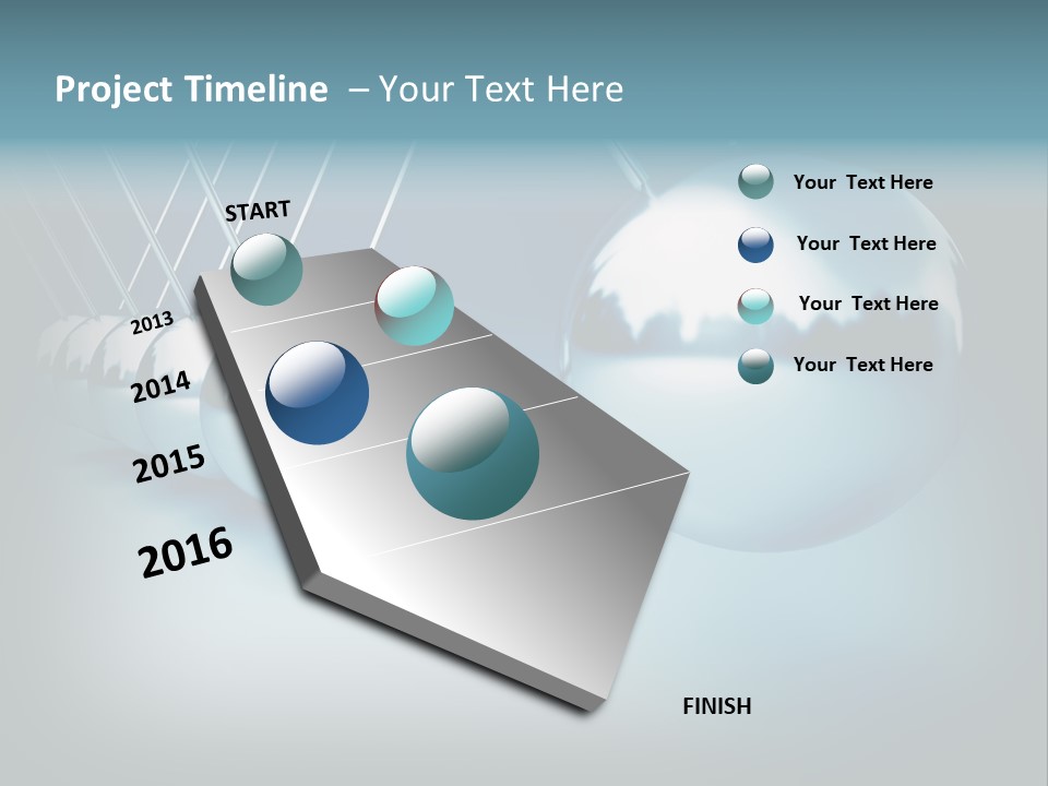 Organized Group Action PowerPoint Template