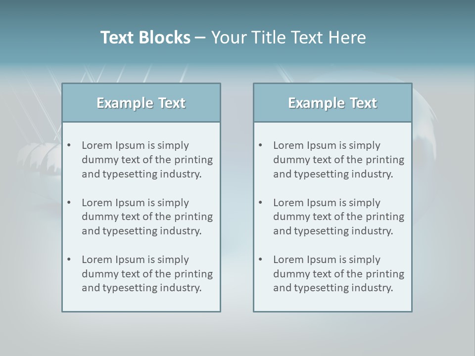 Organized Group Action PowerPoint Template