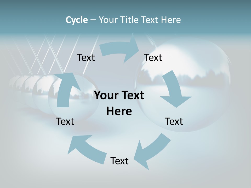 Organized Group Action PowerPoint Template