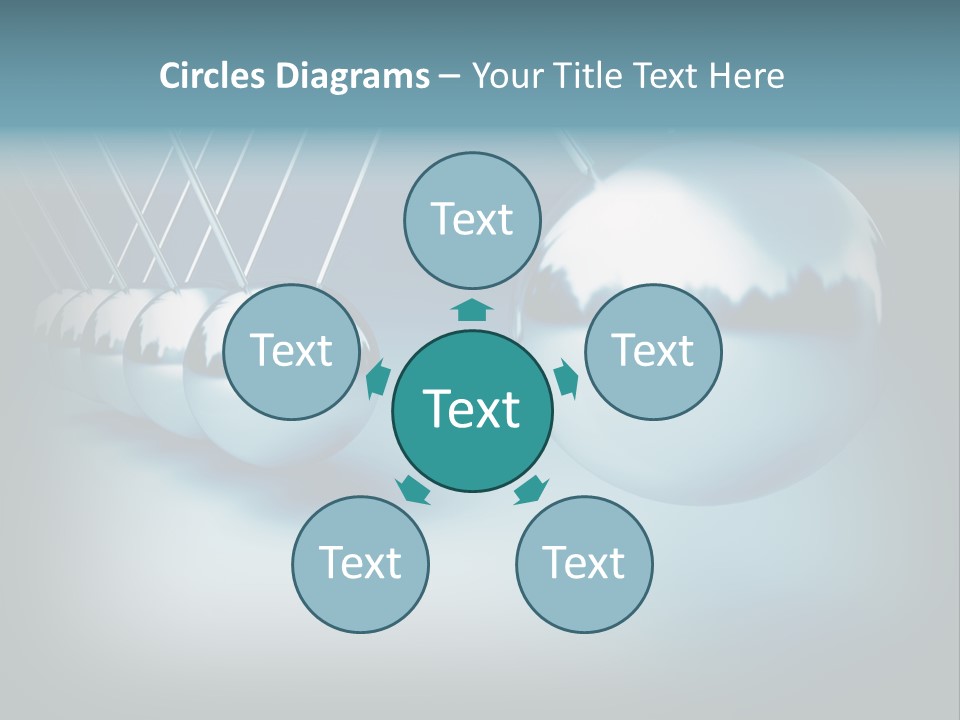 Organized Group Action PowerPoint Template