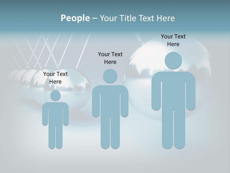 Organized Group Action PowerPoint Template