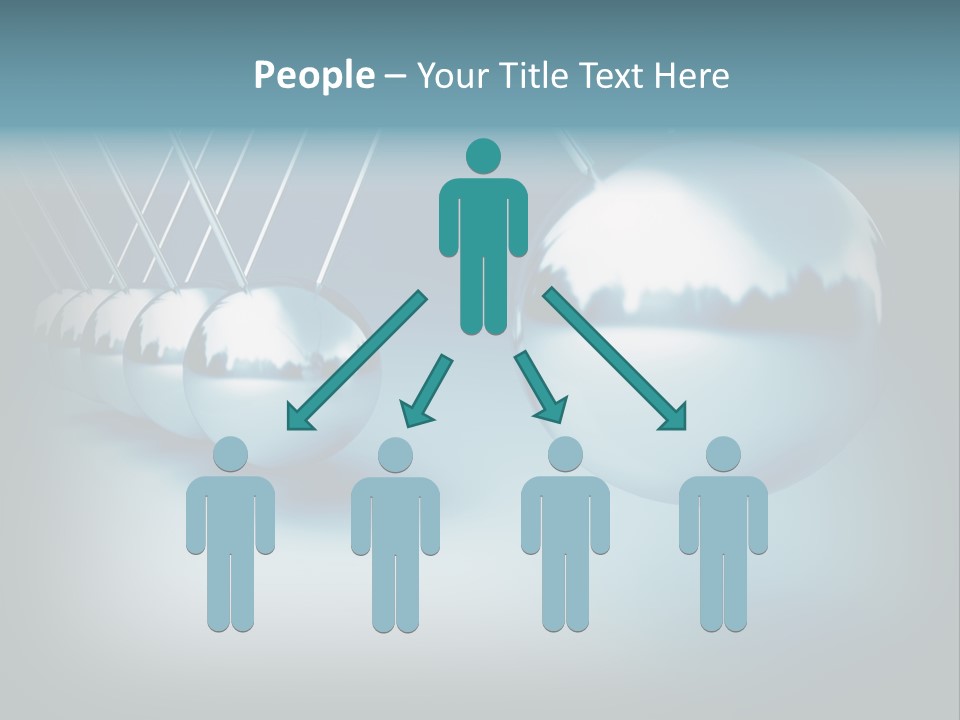 Organized Group Action PowerPoint Template