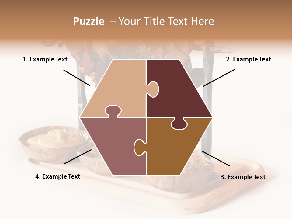 Roasted Eisbein Dinner PowerPoint Template