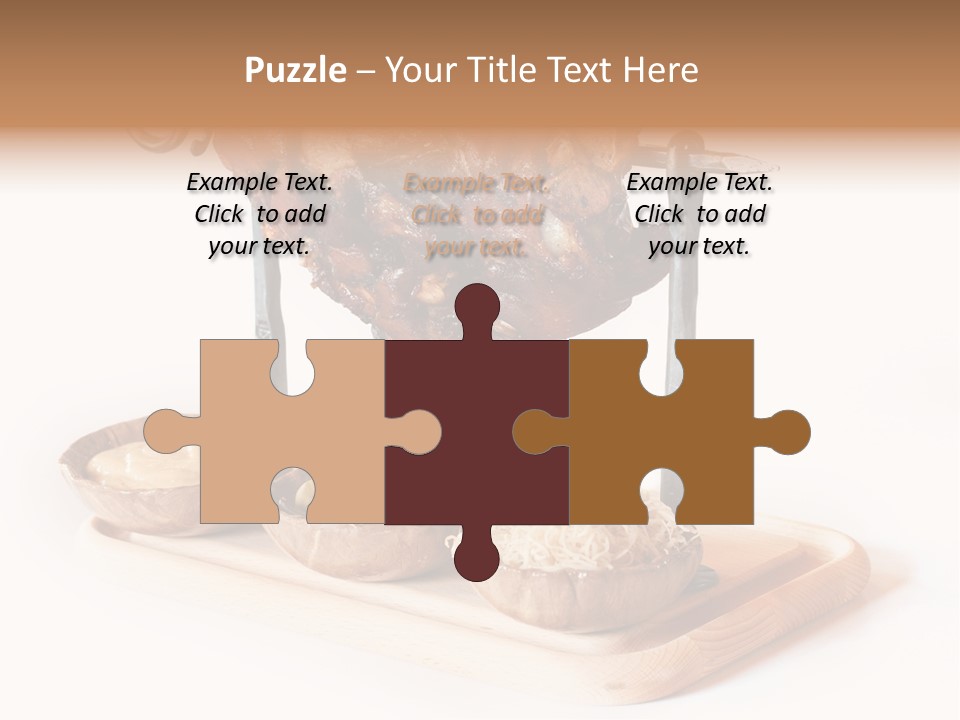 Roasted Eisbein Dinner PowerPoint Template