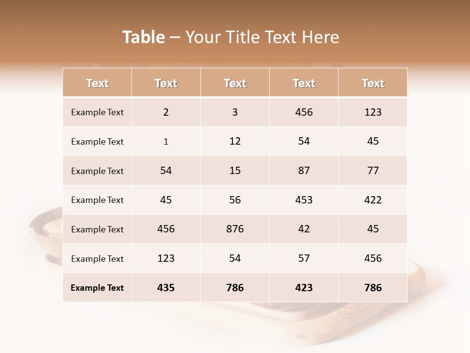 Roasted Eisbein Dinner PowerPoint Template