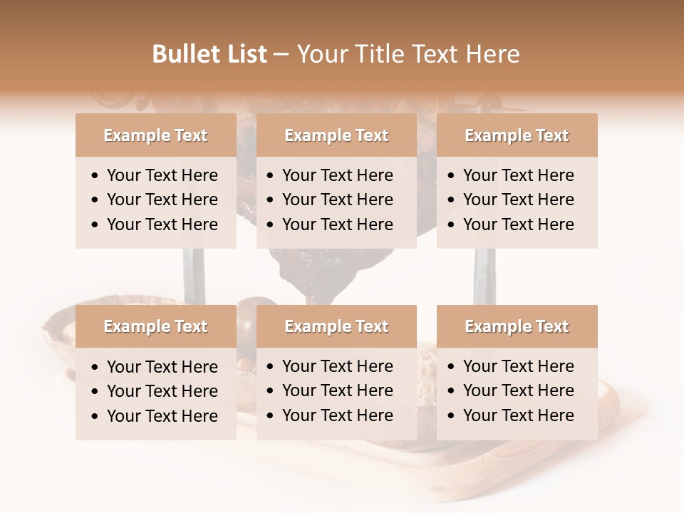 Roasted Eisbein Dinner PowerPoint Template