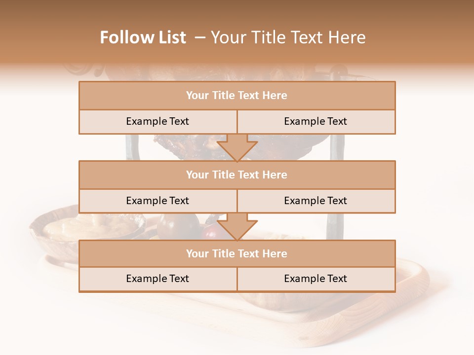 Roasted Eisbein Dinner PowerPoint Template
