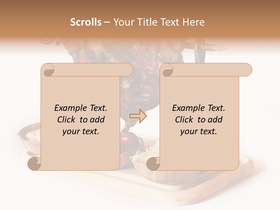 Roasted Eisbein Dinner PowerPoint Template