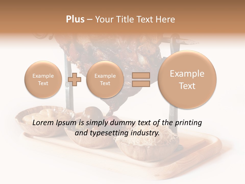 Roasted Eisbein Dinner PowerPoint Template