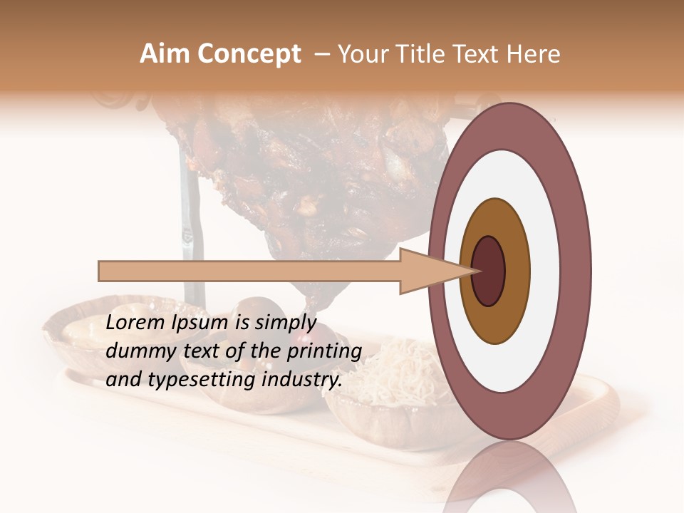 Roasted Eisbein Dinner PowerPoint Template