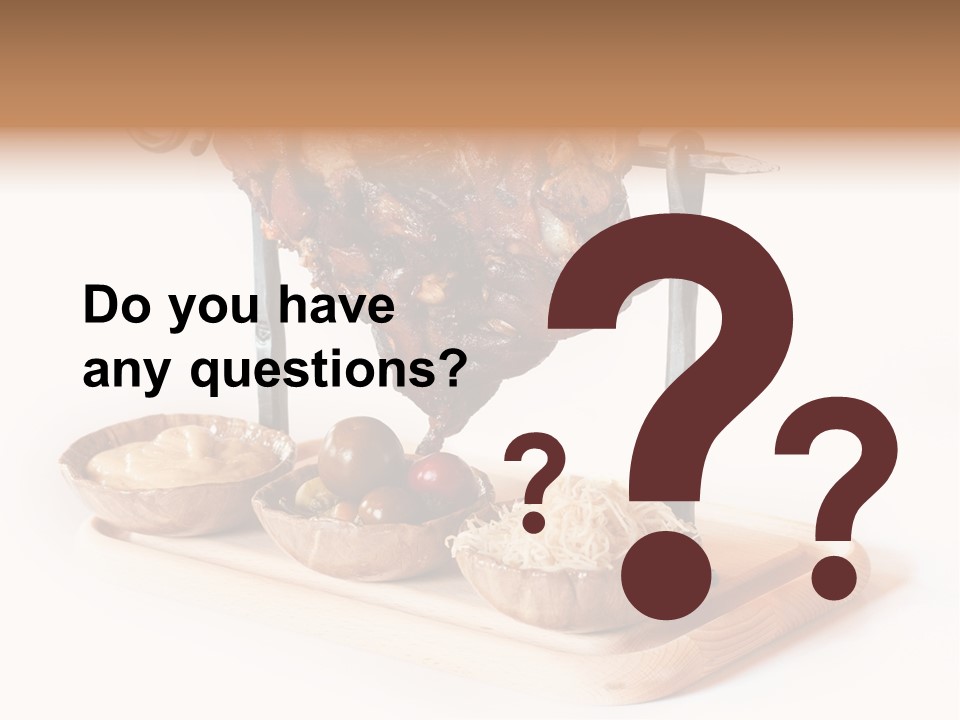 Roasted Eisbein Dinner PowerPoint Template