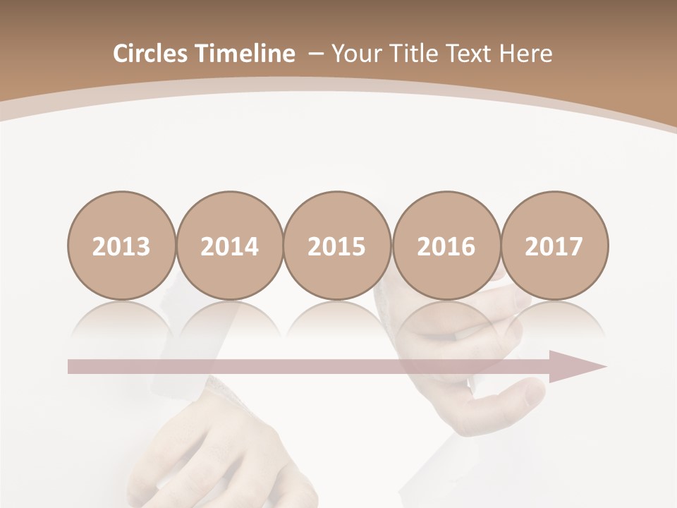 Sheet Background Hands PowerPoint Template