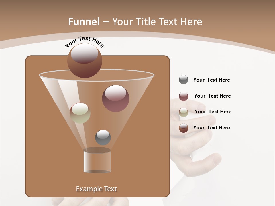 Sheet Background Hands PowerPoint Template