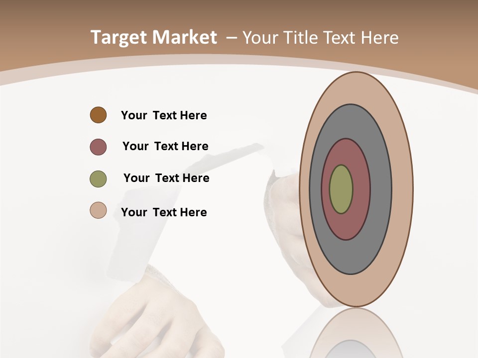 Sheet Background Hands PowerPoint Template