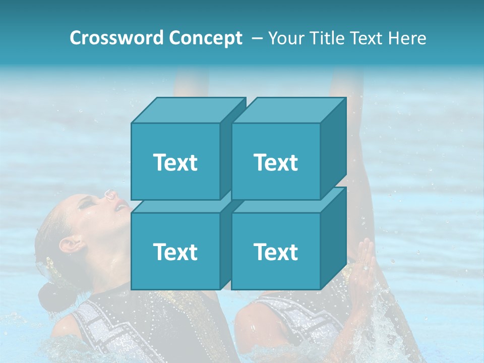 Action Fan Hands PowerPoint Template