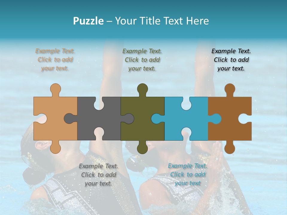 Action Fan Hands PowerPoint Template