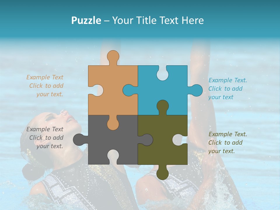 Action Fan Hands PowerPoint Template