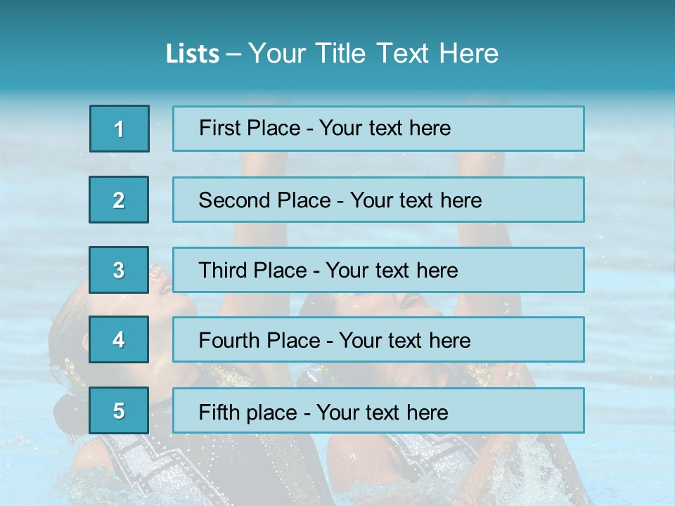 Action Fan Hands PowerPoint Template