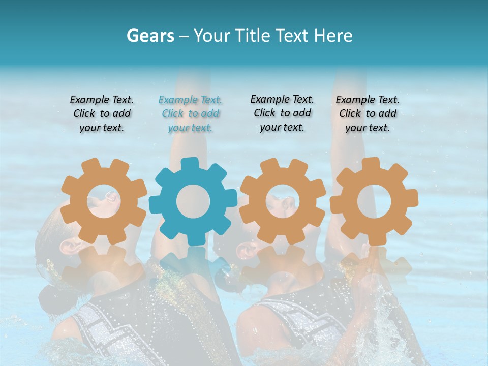 Action Fan Hands PowerPoint Template