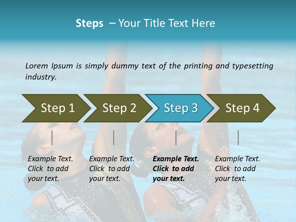 Action Fan Hands PowerPoint Template