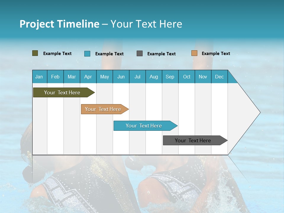 Action Fan Hands PowerPoint Template