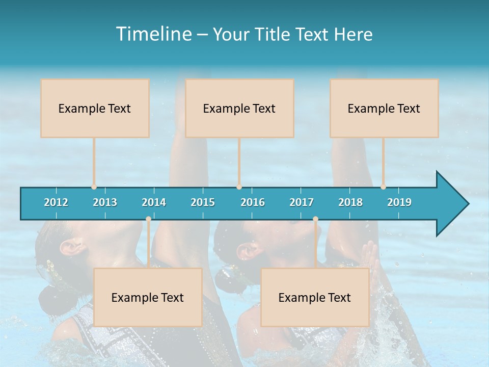 Action Fan Hands PowerPoint Template