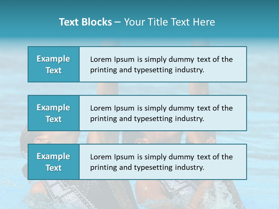 Action Fan Hands PowerPoint Template