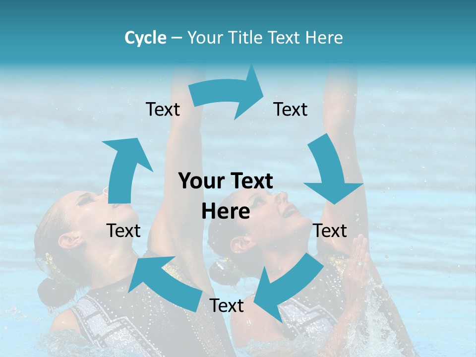 Action Fan Hands PowerPoint Template