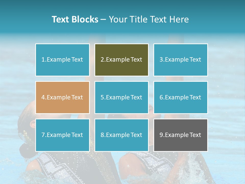 Action Fan Hands PowerPoint Template