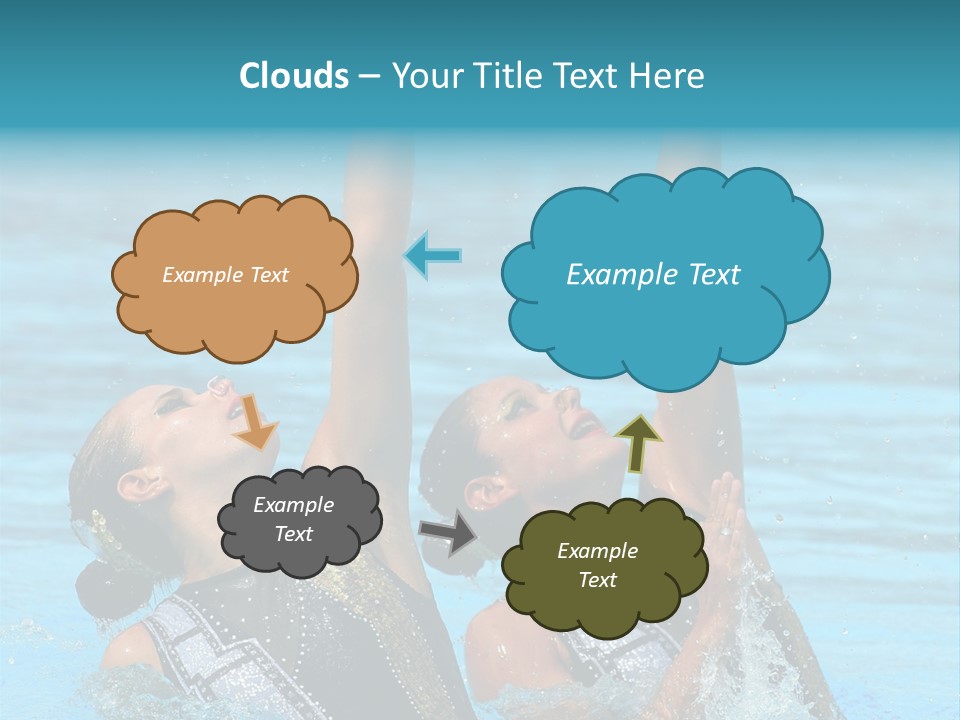 Action Fan Hands PowerPoint Template