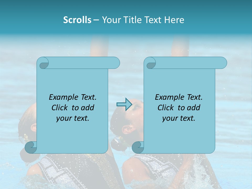 Action Fan Hands PowerPoint Template