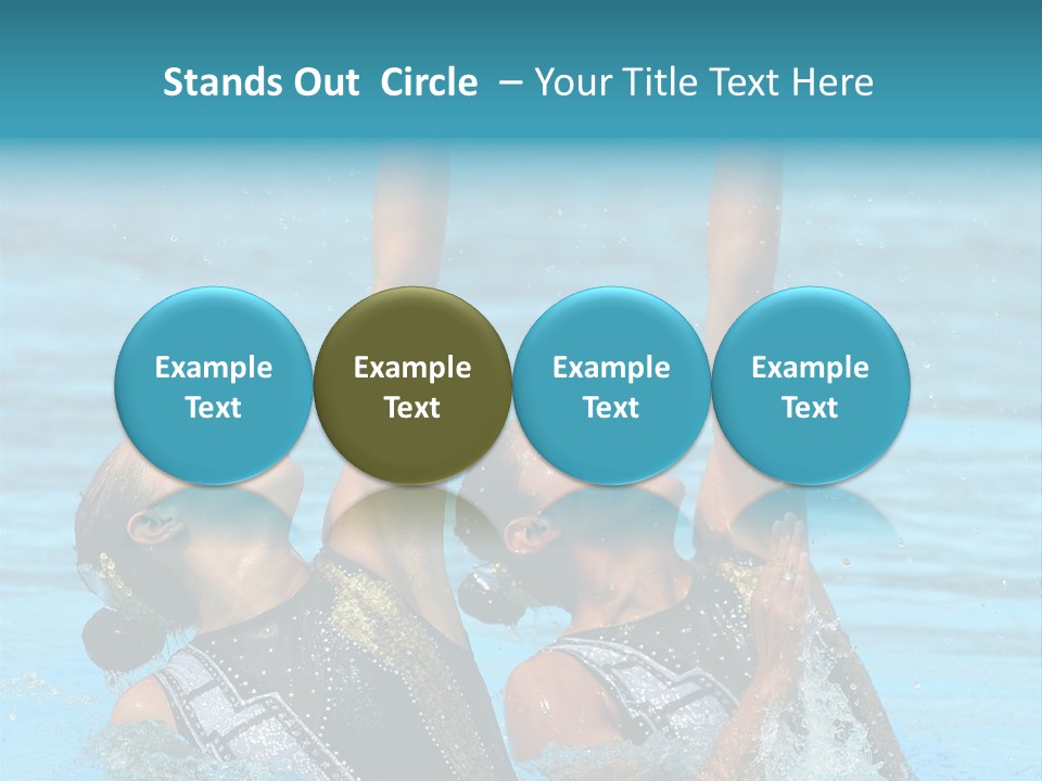 Action Fan Hands PowerPoint Template