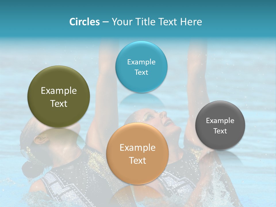 Action Fan Hands PowerPoint Template